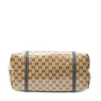 Shoulder Bag Joy Tote Brown Crystal Coated Canvas