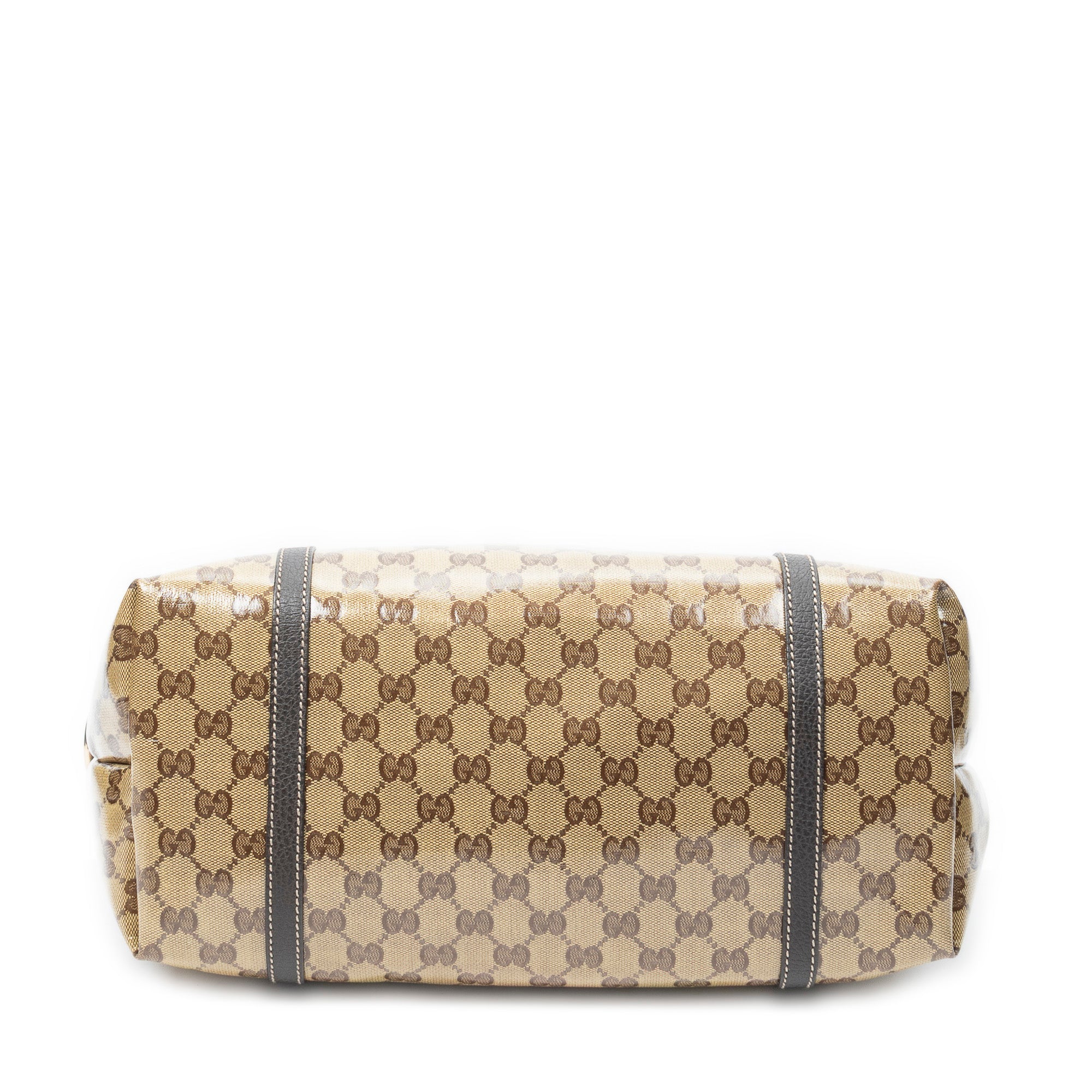 Shoulder Bag Joy Tote Brown Crystal Coated Canvas