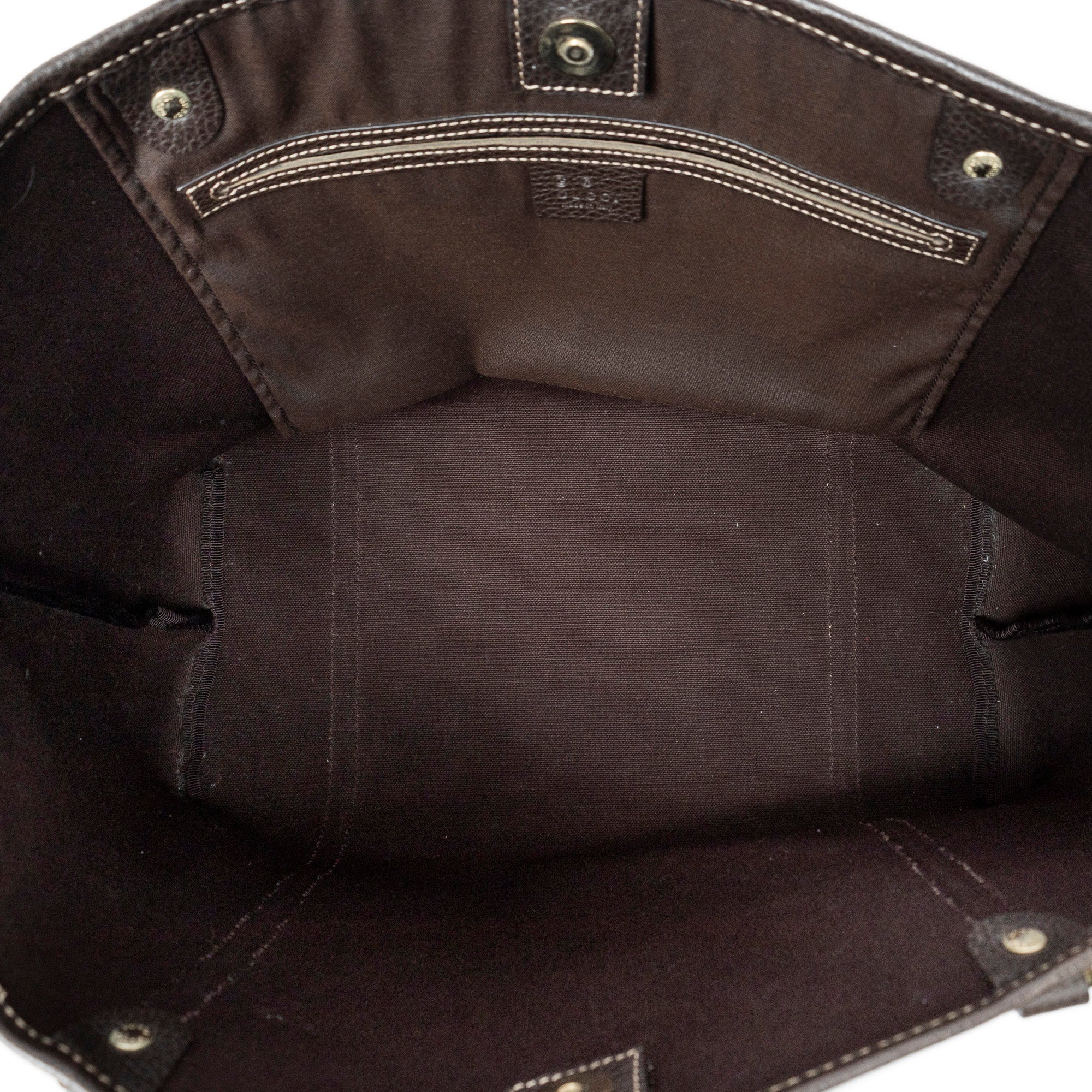 Shoulder Bag Joy Tote Brown Crystal Coated Canvas