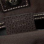 Shoulder Bag Joy Tote Brown Crystal Coated Canvas