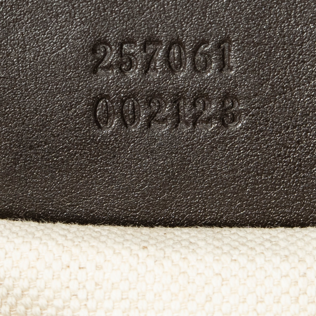 Shoulder Bag Web Mayfair Tote Beige Monogrammed Canvas