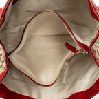 Shoulder Bag Bella Tote Beige Monogrammed Canvas