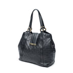 Shoulder Bag New Ladies Tote Navy Guccissima Leather