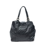 Shoulder Bag New Ladies Tote Navy Guccissima Leather