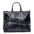 Shoulder Bag Medium Joy Tote Black Guccissima Imprint Coated Canvas