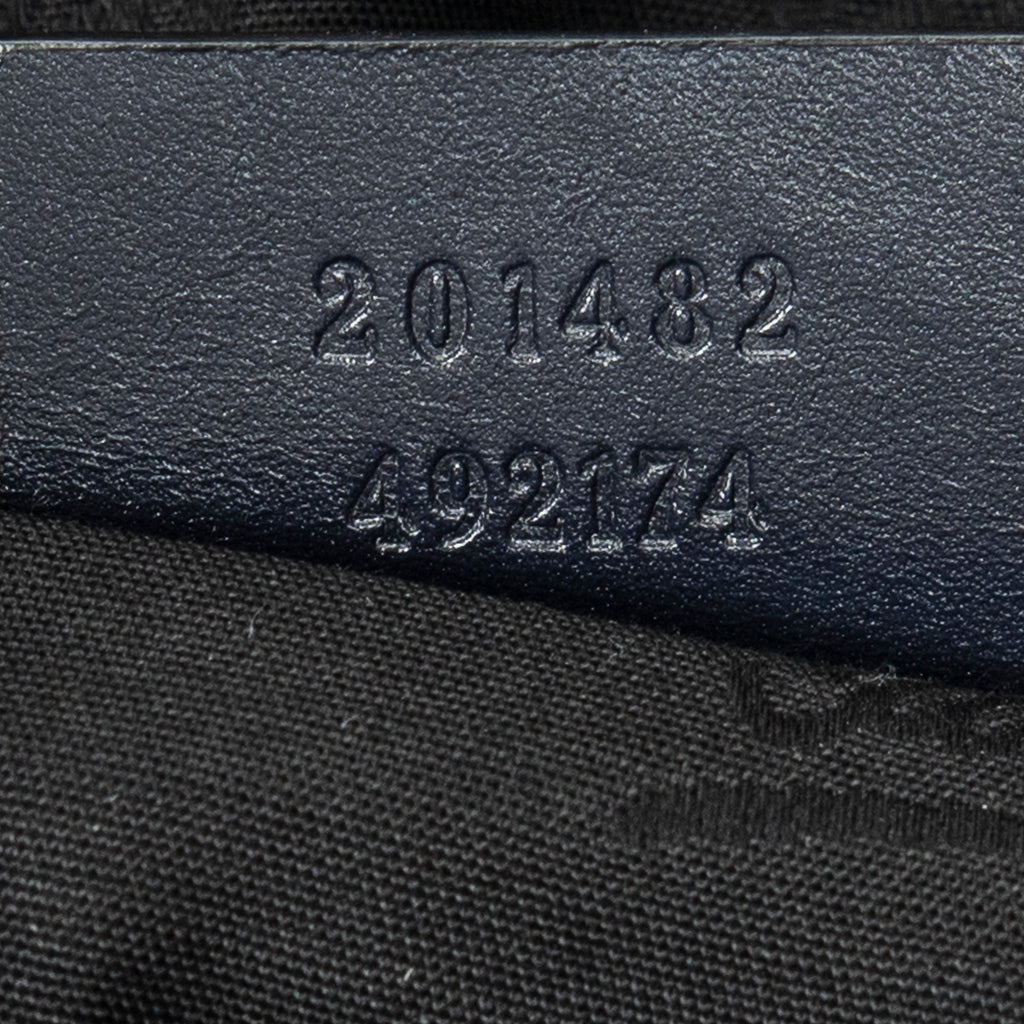 Shoulder Bag Medium Joy Tote Black Guccissima Imprint Coated Canvas