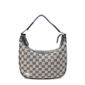 Shoulder Bag Small Pop Hobo Beige Monogrammed Canvas