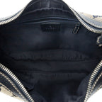 Shoulder Bag Small Pop Hobo Beige Monogrammed Canvas