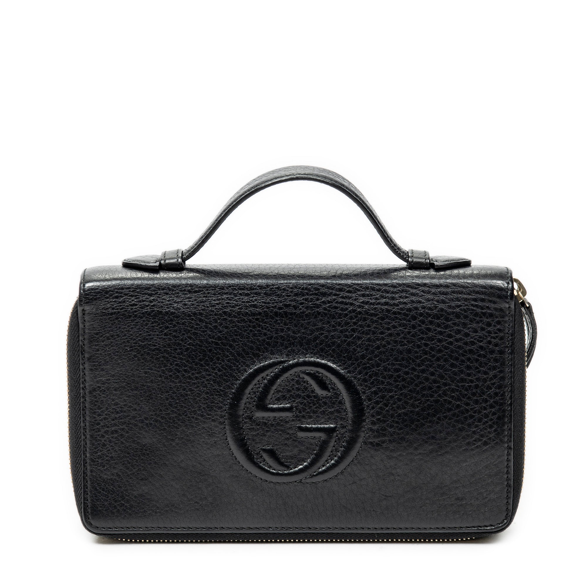 Clutch Soho Clutch Black Calfskin Leather