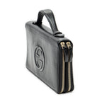Clutch Soho Clutch Black Calfskin Leather