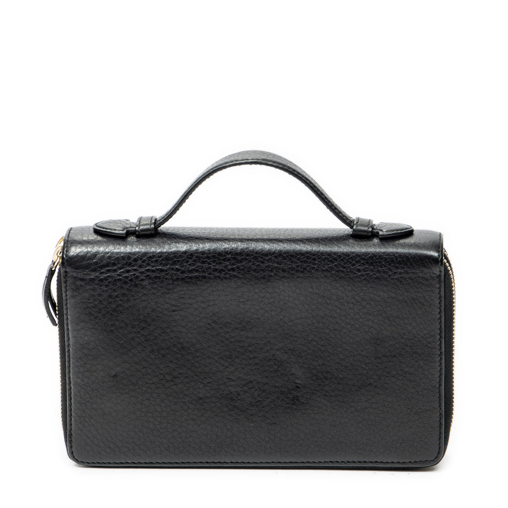 Clutch Soho Clutch Black Calfskin Leather