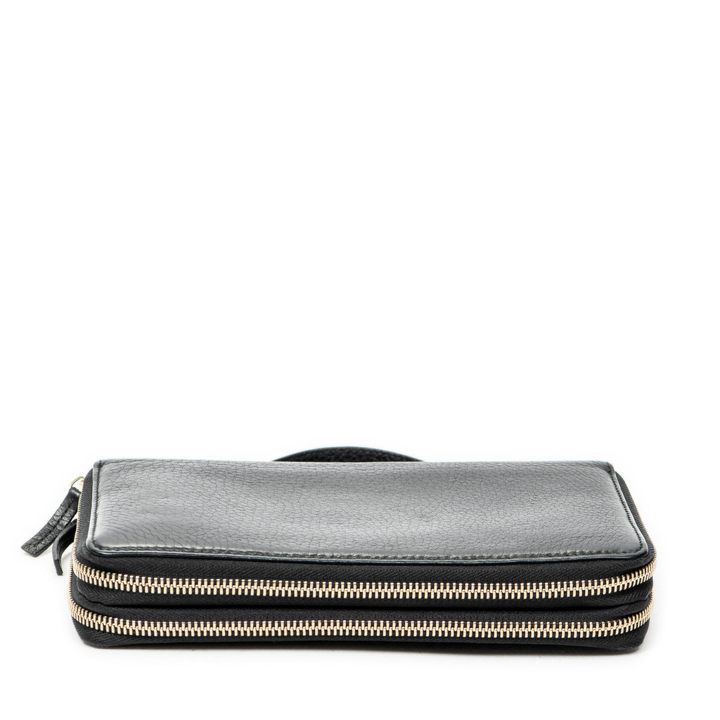 Clutch Soho Clutch Black Calfskin Leather