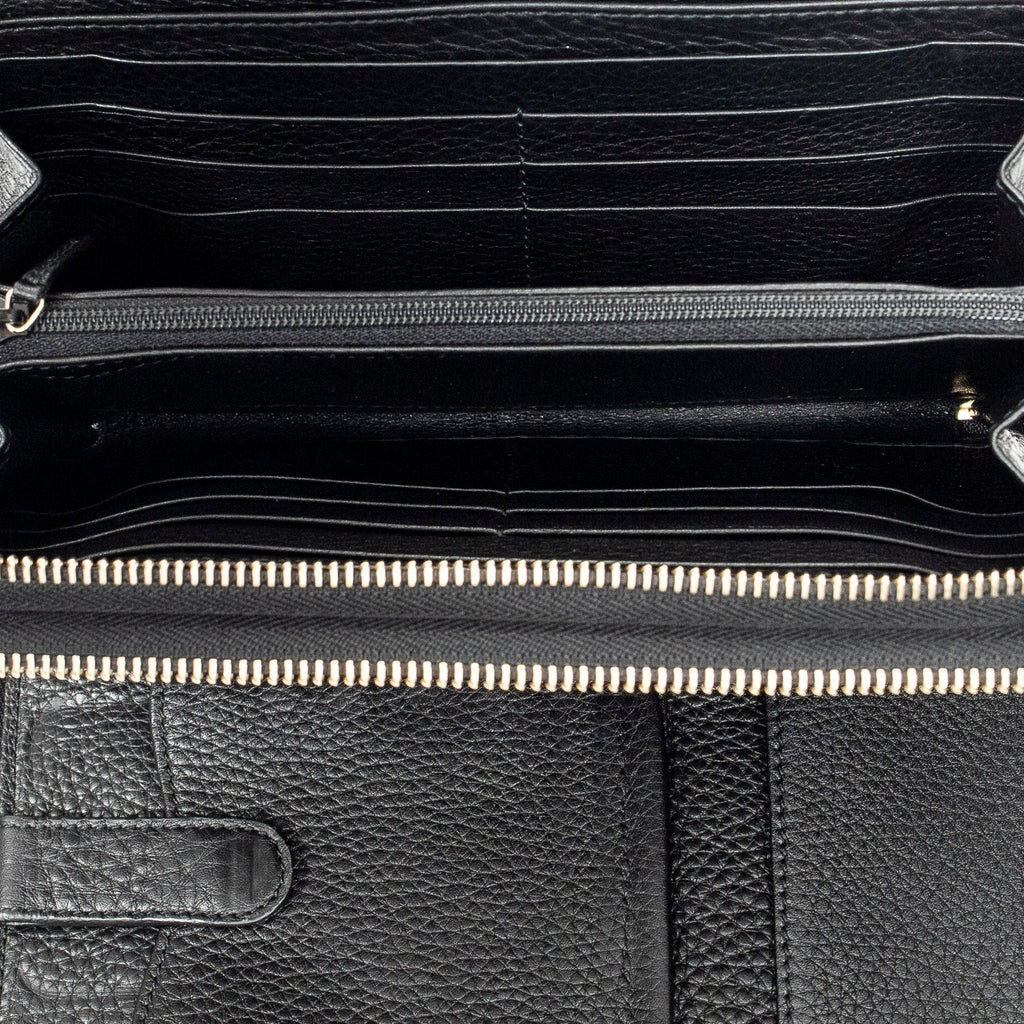 Clutch Soho Clutch Black Calfskin Leather