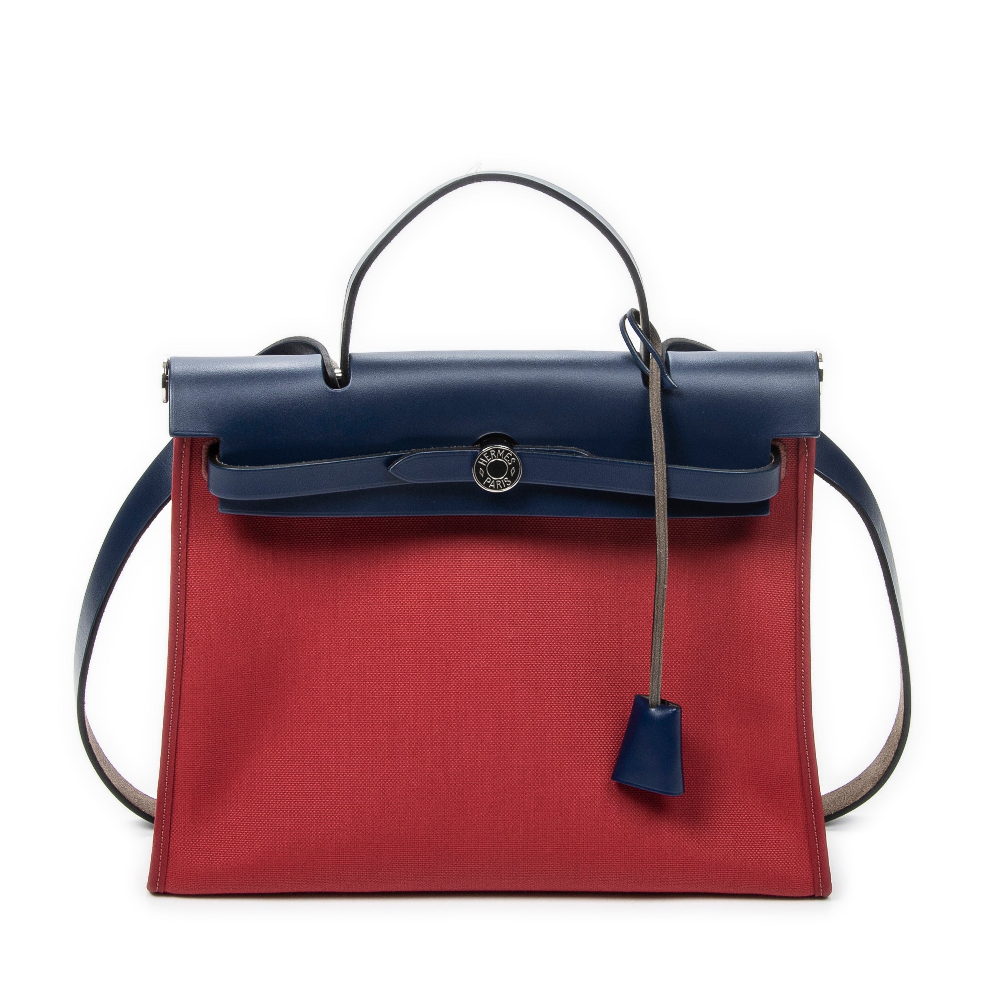 Shoulder Bag Herbag Zip PM Red Toile Officier Canvas