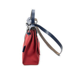 Shoulder Bag Herbag Zip PM Red Toile Officier Canvas