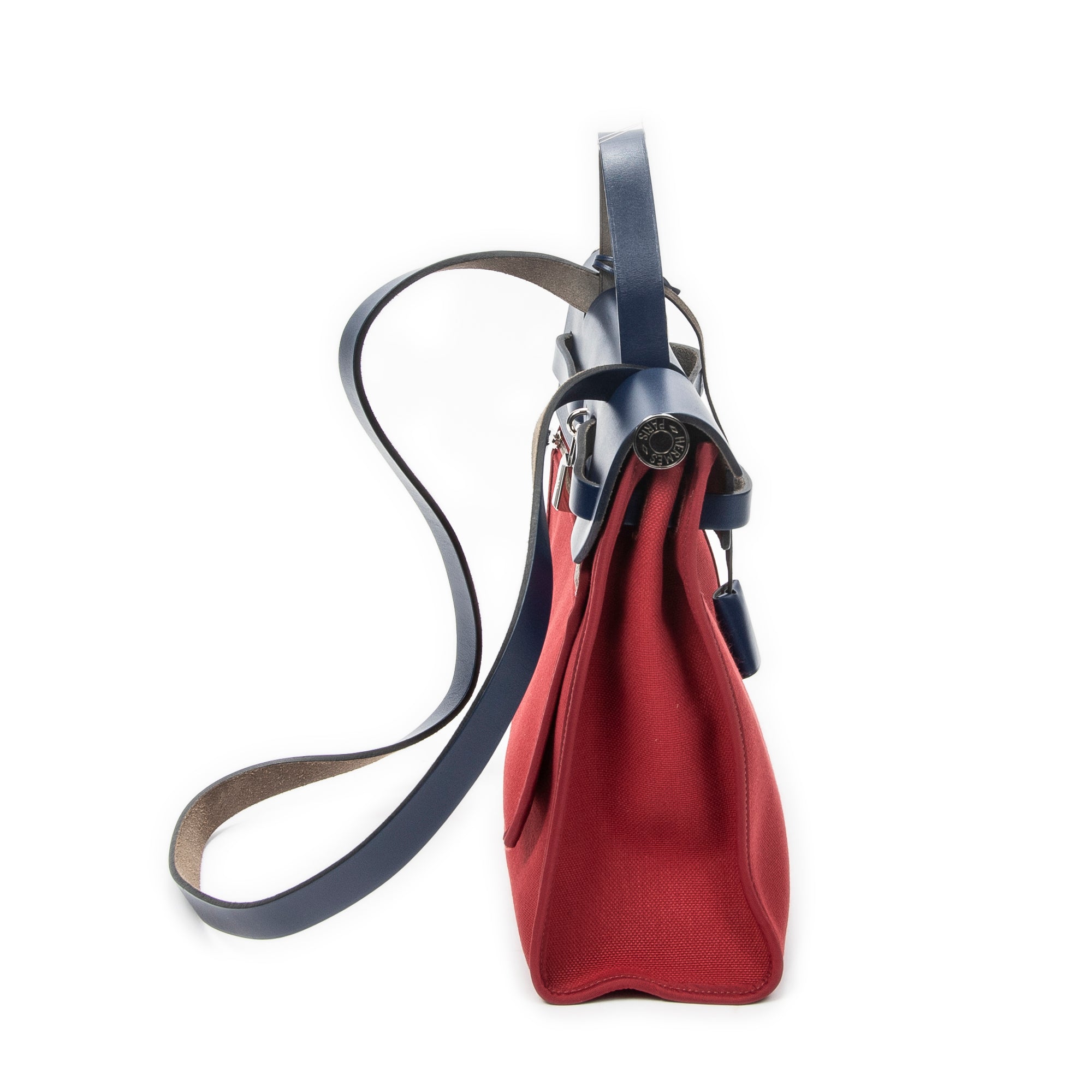 Shoulder Bag Herbag Zip PM Red Toile Officier Canvas