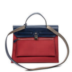 Shoulder Bag Herbag Zip PM Red Toile Officier Canvas