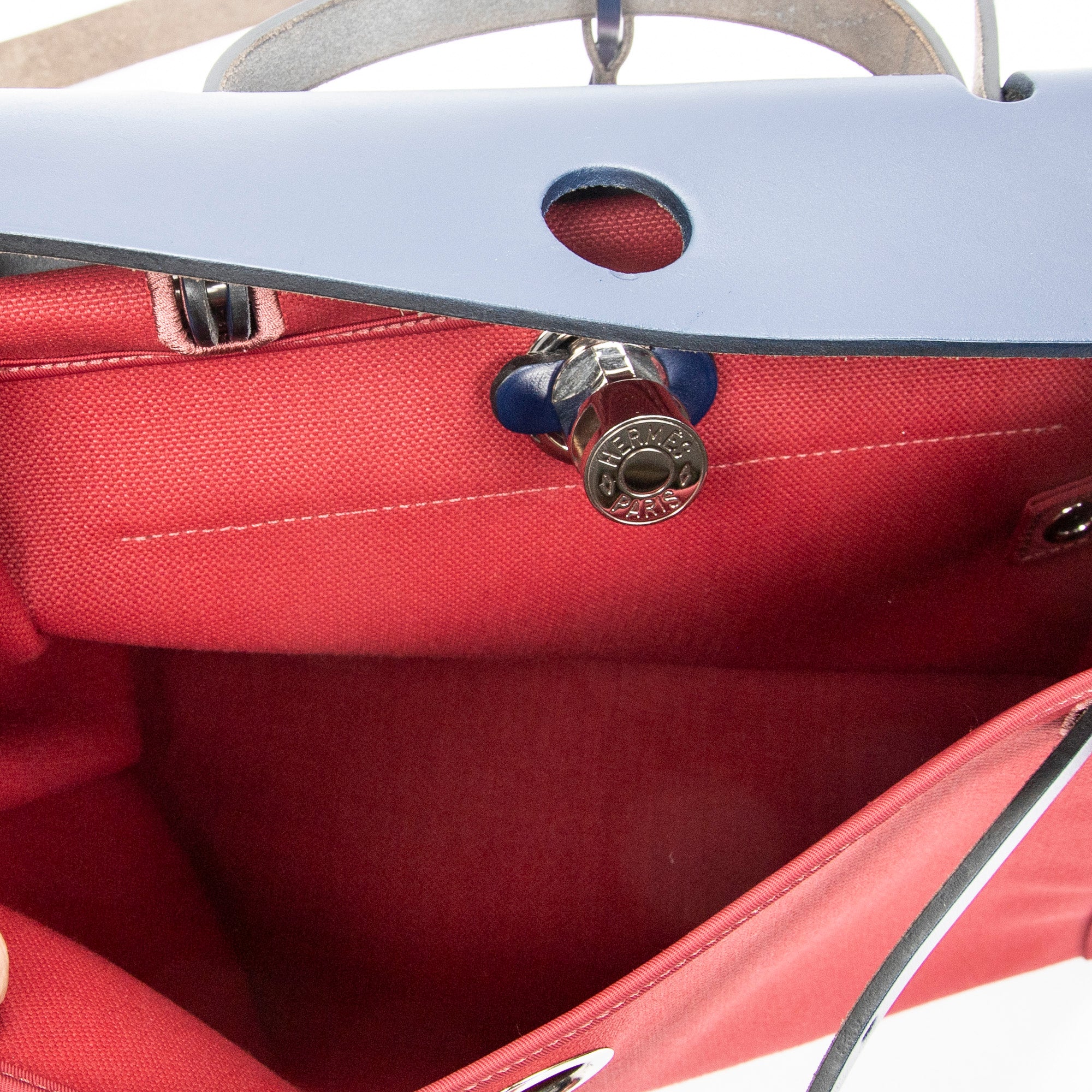 Shoulder Bag Herbag Zip PM Red Toile Officier Canvas