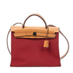 Shoulder Bag Herbag Zip PM Red Toile Officier Canvas
