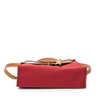 Shoulder Bag Herbag Zip PM Red Toile Officier Canvas