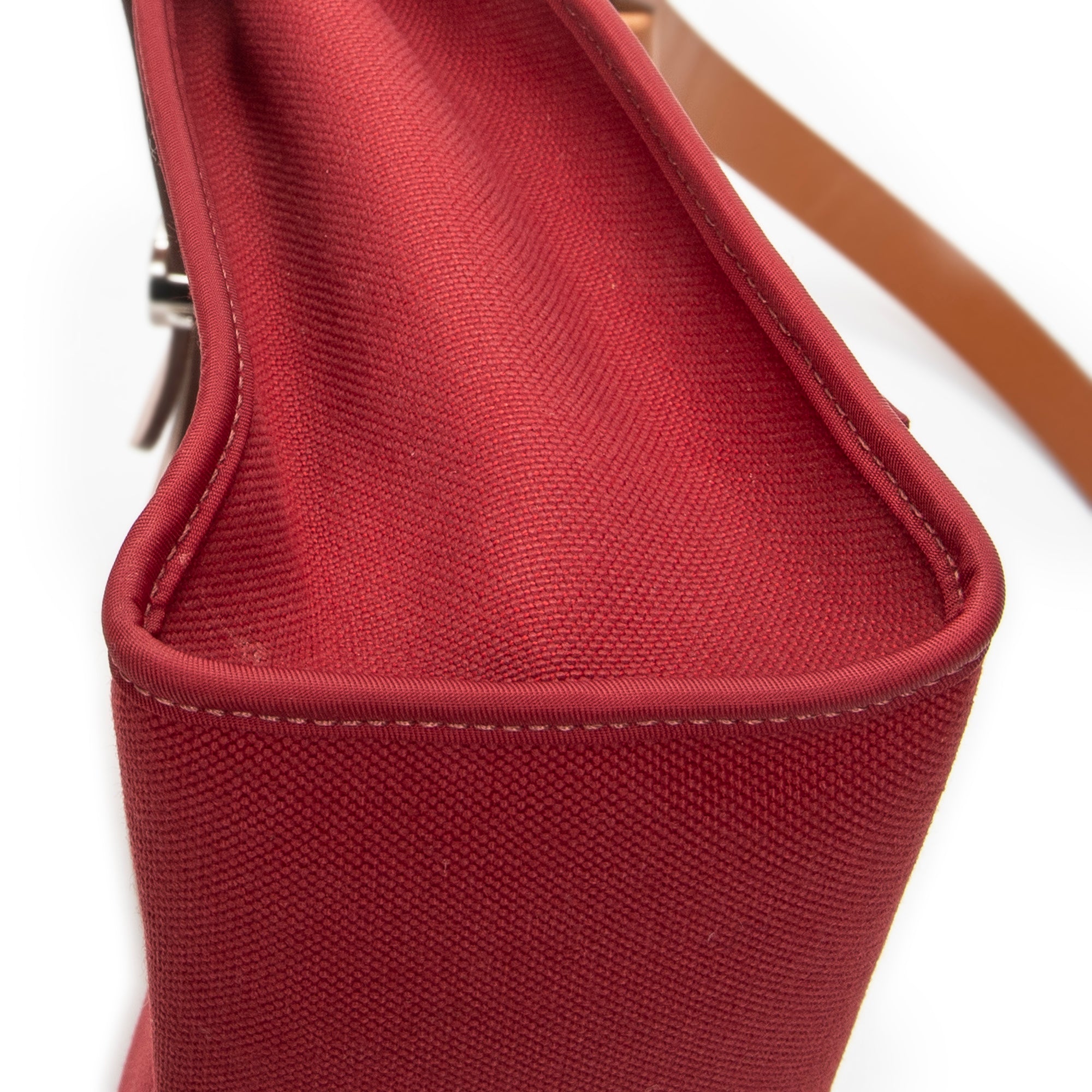 Shoulder Bag Herbag Zip PM Red Toile Officier Canvas