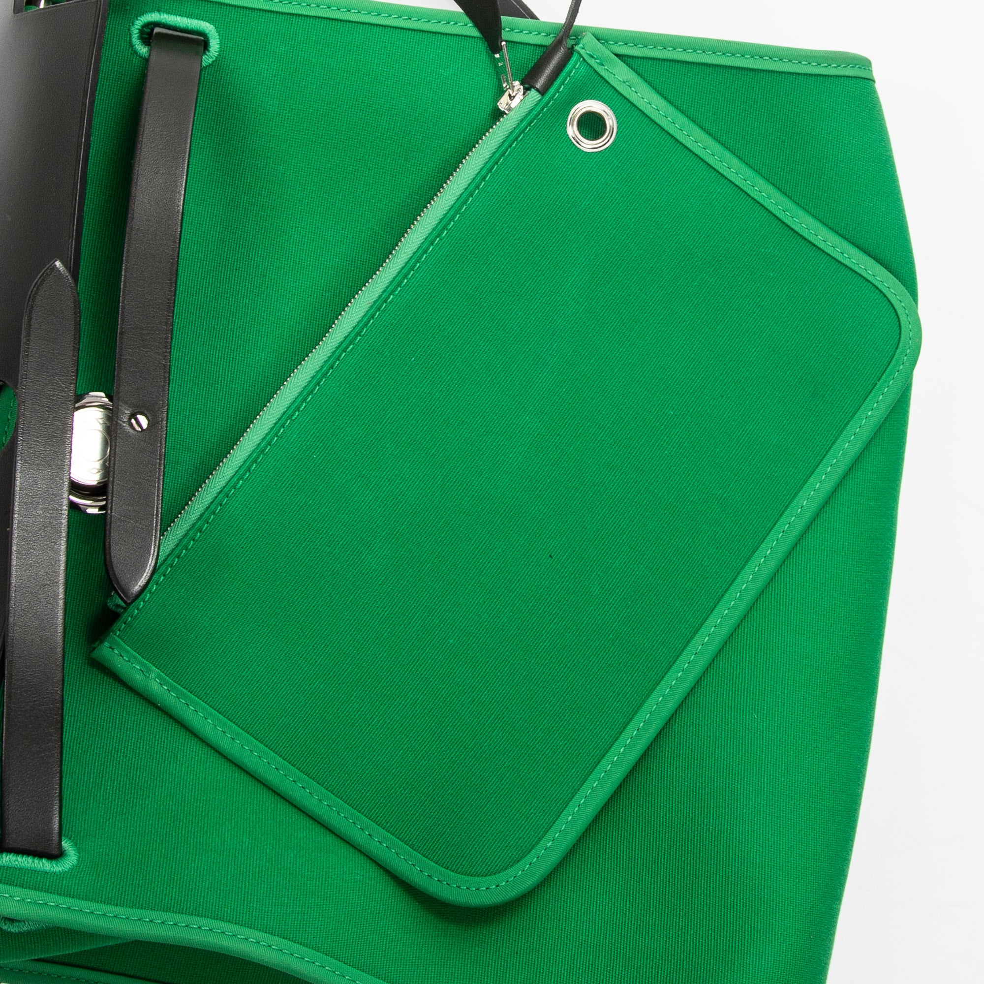 Shoulder Bag Herbag Zip PM Green Toile Officier Canvas