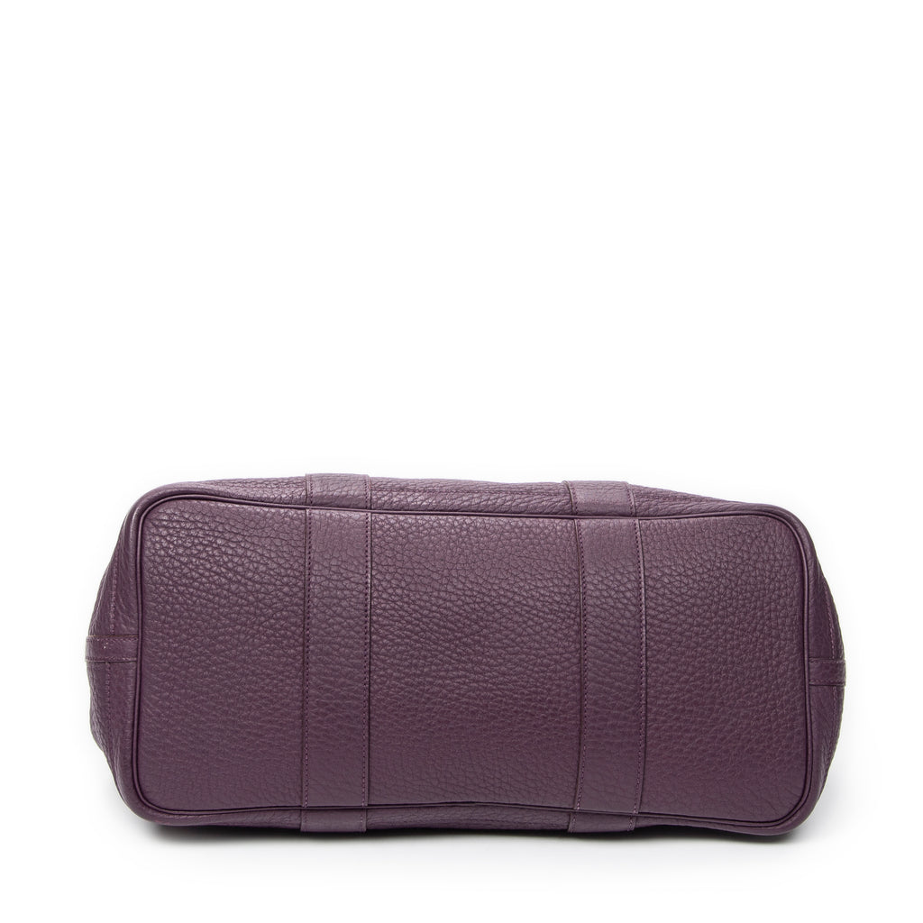 Shoulder Bag Garden Party PM Purple Negonda Leather