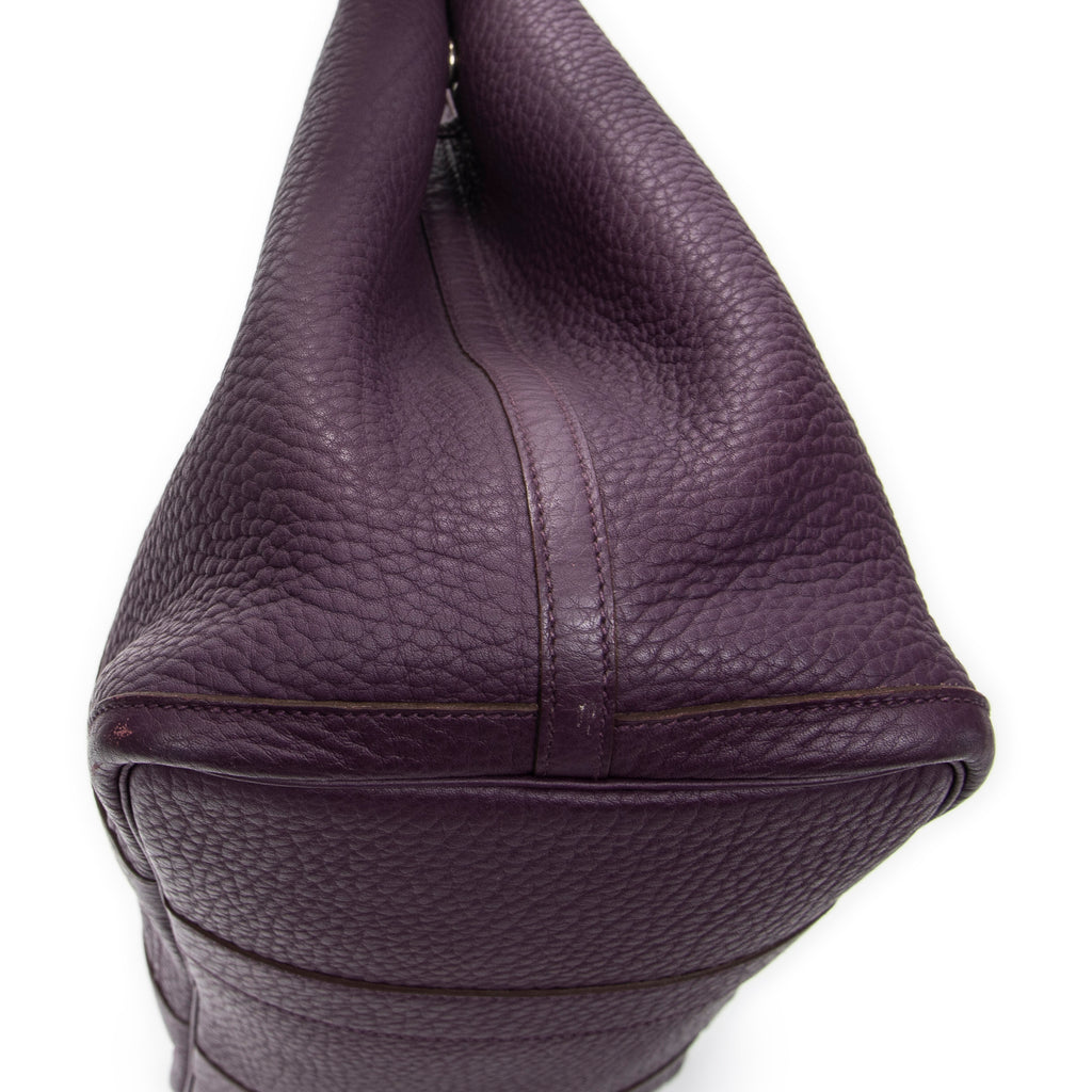 Shoulder Bag Garden Party PM Purple Negonda Leather