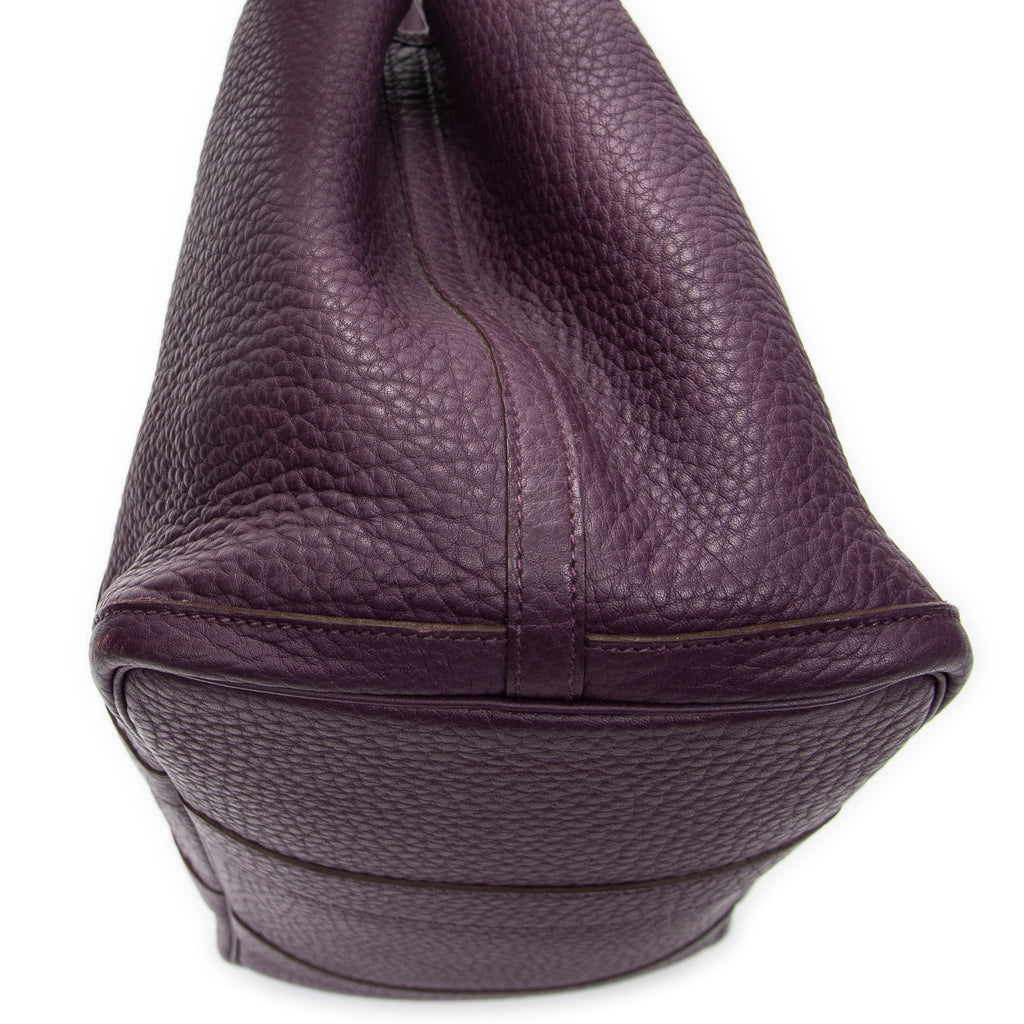 Shoulder Bag Garden Party PM Purple Negonda Leather
