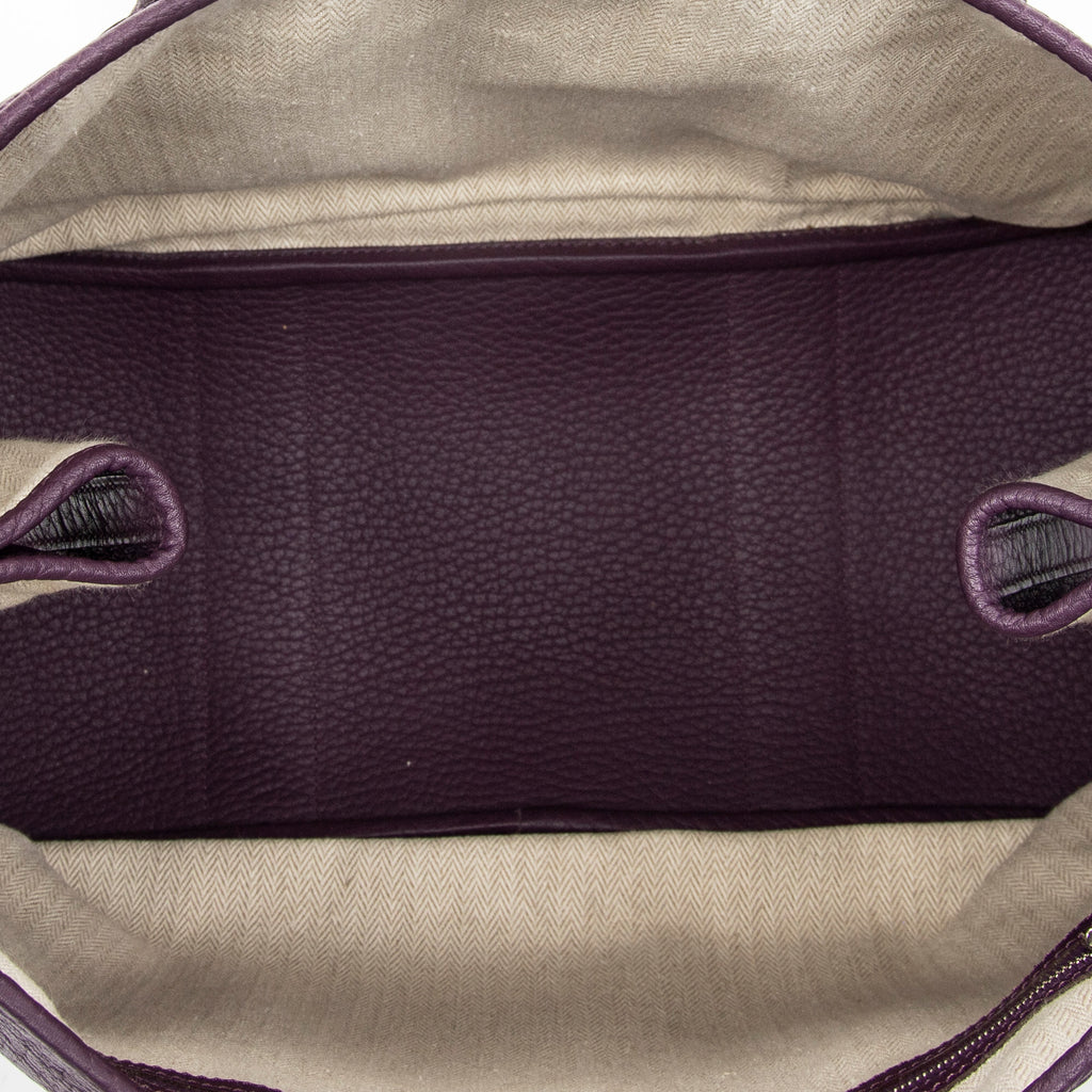Shoulder Bag Garden Party PM Purple Negonda Leather