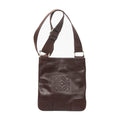 Shoulder Bag Anagram Crossbody Brown Calfskin Leather