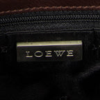 Shoulder Bag Anagram Crossbody Brown Calfskin Leather