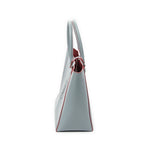 Shoulder Bag Leo Tote Grey Calfskin Leather