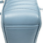 Shoulder Bag Diagramme Camera Crossbody Light Blue Quilted Diagramme Leather