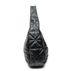 Shoulder Bag Large Spectrum Hobo Black Quilted Calfskin Leather