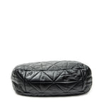 Shoulder Bag Large Spectrum Hobo Black Quilted Calfskin Leather