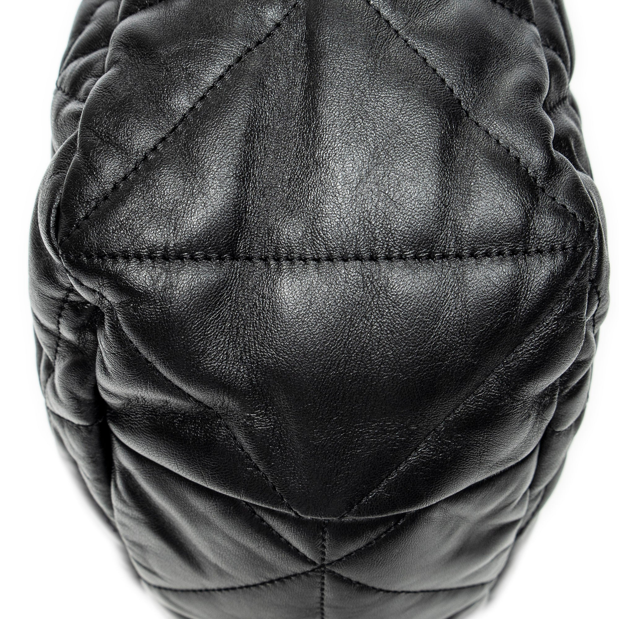 Shoulder Bag Large Spectrum Hobo Black Quilted Calfskin Leather