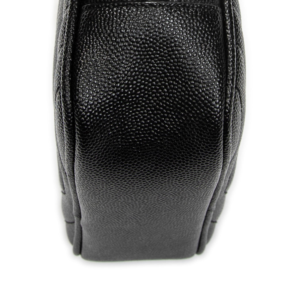Shoulder Bag Mini Lou Camera Bag Black Quilted Grain de Poudre Leather