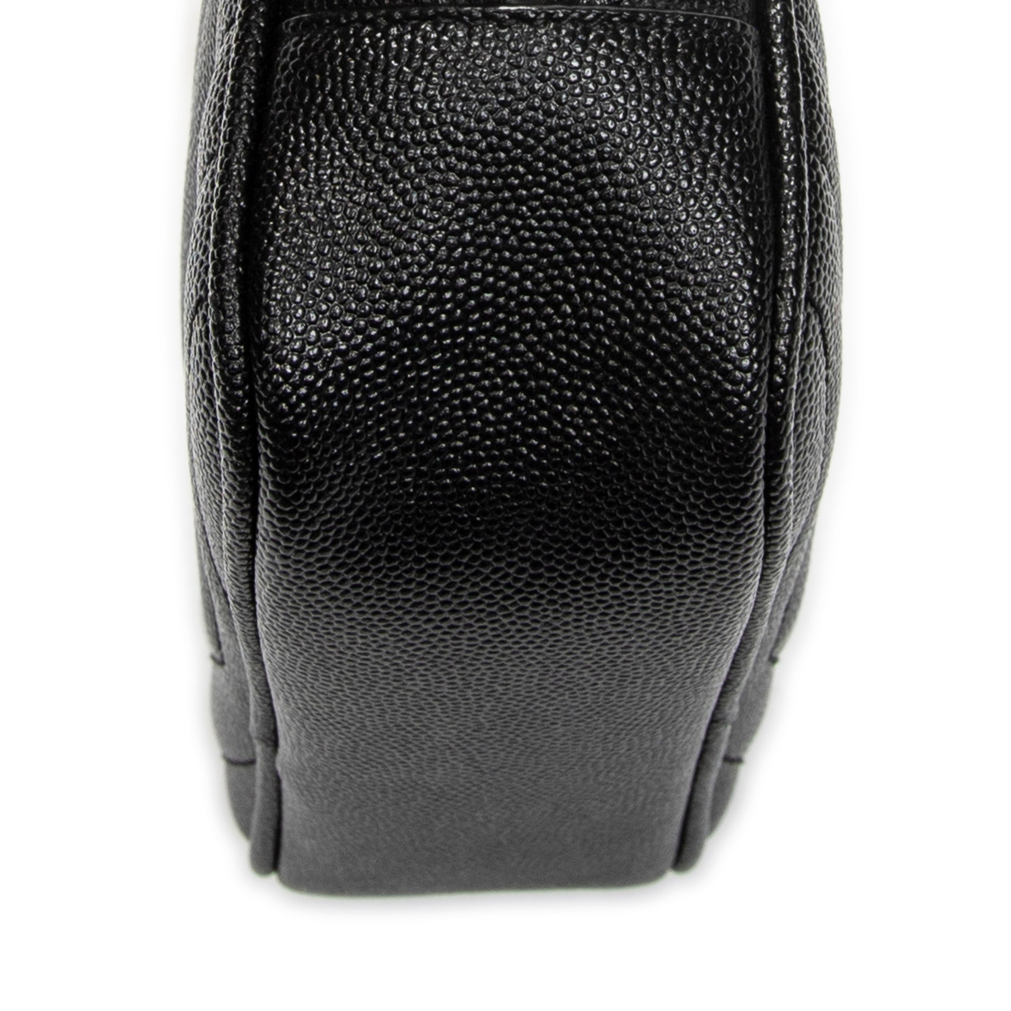 Shoulder Bag Mini Lou Camera Bag Black Quilted Grain de Poudre Leather