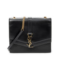 Shoulder Bag Sulpice Crossbody Black Smooth Calfskin Leather