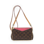 Shoulder Bag Pallas Clutch Pink Monogram Canvas