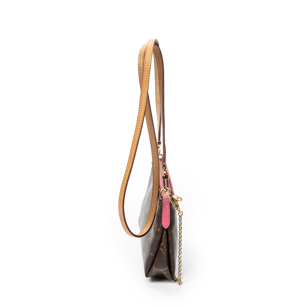 Shoulder Bag Pallas Clutch Pink Monogram Canvas