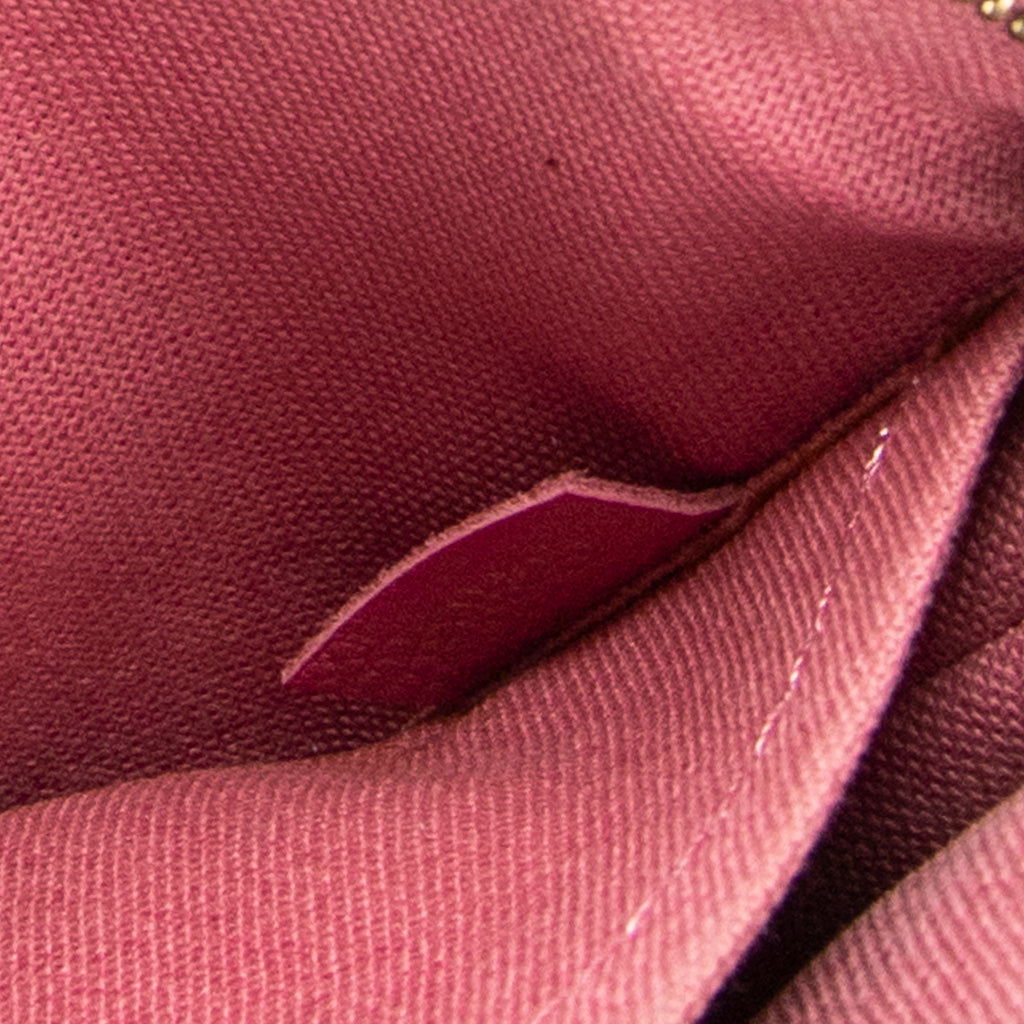 Shoulder Bag Pallas Clutch Pink Monogram Canvas