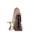 Shoulder Bag Saint Placide Burgundy Monogram Canvas