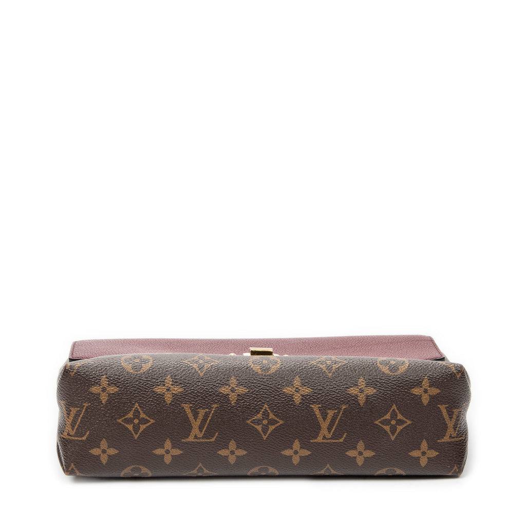 Shoulder Bag Saint Placide Burgundy Monogram Canvas