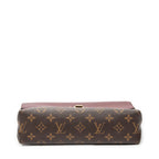 Shoulder Bag Saint Placide Burgundy Monogram Canvas
