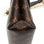 Shoulder Bag Saint Placide Burgundy Monogram Canvas