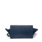 Shoulder Bag Medium Trapeze Navy Grained Calfskin Leather