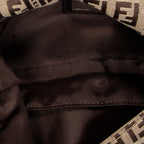 Shoulder Bag Baguette Brown Zucchino Canvas