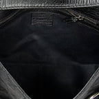 Bolso de Hombro Horsebit Chain Solapa Lona Monogram Negro